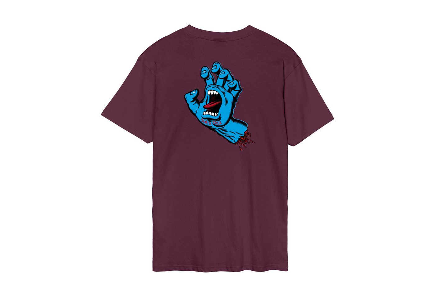 Santa Cruz T-Shirt – Screaming Hand Chest T-Shirt – Kurzarmshirt von Santa Cruz