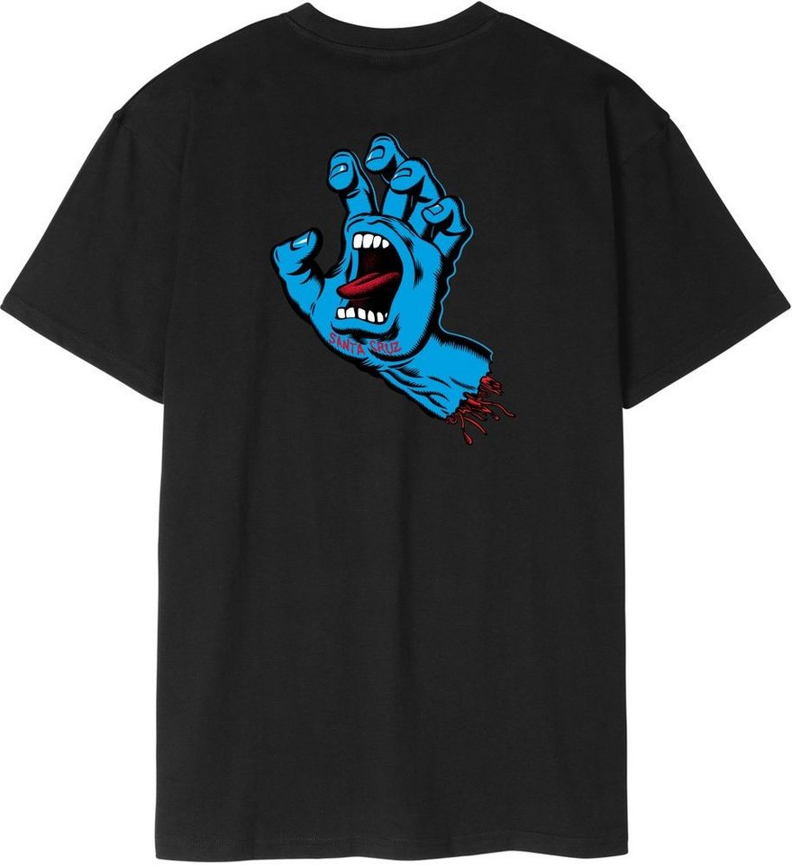 Santa Cruz T-Shirt Screaming Hand Chest von Santa Cruz