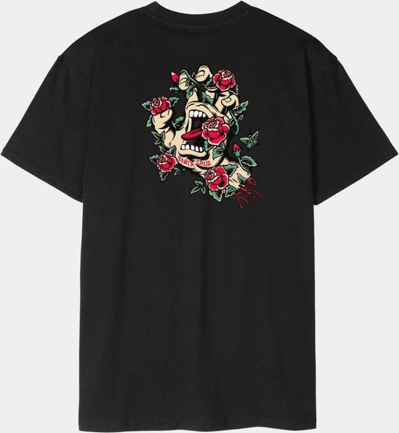 Santa Cruz T-Shirt Screaming Rose Flash Hand T-Shirt von Santa Cruz