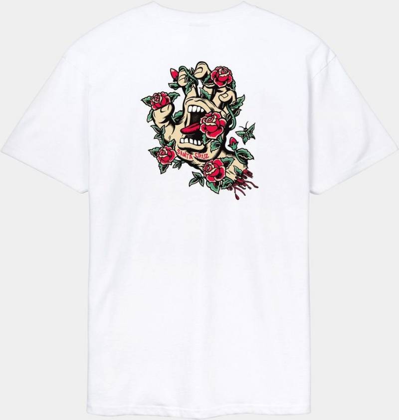 Santa Cruz T-Shirt Screaming Rose Flash Hand T-Shirt Santa Cruz T-Shirt Screaming Rose Flash Hand T-Shirt von Santa Cruz