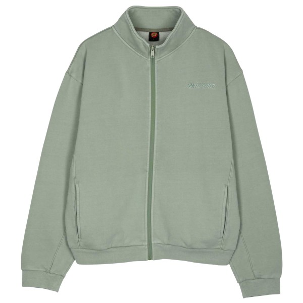 Santa Cruz - Team Track Top - Freizeitjacke Gr S oliv/grau von Santa Cruz