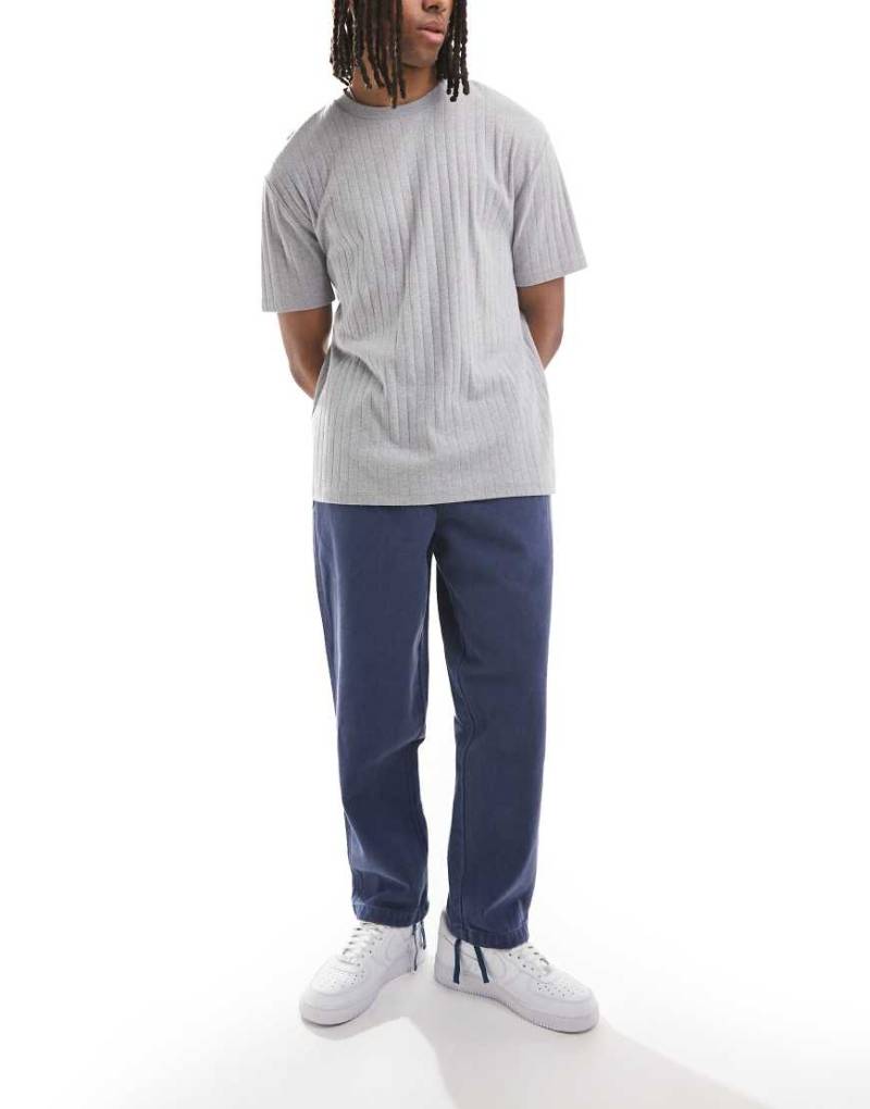 Santa Cruz - Unite - Hose in Marineblau mit lockerem Schnitt und elastischem Bund von Santa Cruz