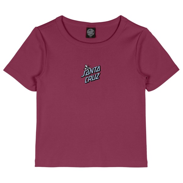 Santa Cruz - Women's Flutter Flash T-Shirt - T-Shirt Gr 16 lila von Santa Cruz