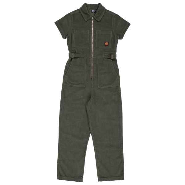Santa Cruz - Women's Line Up Utility Jumpsuit - Jumpsuit Gr 6 grau von Santa Cruz