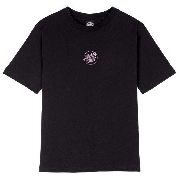 Santa Cruz - Women's Mono Stamped Dot T-Shirt - T-Shirt Gr 10 schwarz von Santa Cruz