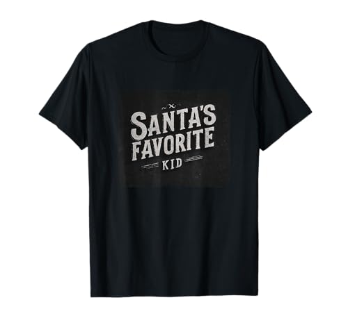 Nice Santa's Favorite Kid Speech für Jungen und Mädchen T-Shirt Nice Santa's Favorite Kid Speech für Jungen und Mädchen T-Shirt von Santa's Favorite Kid Outfit