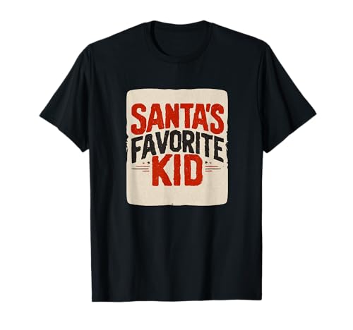 Schöner Weihnachtsmann-Look für Kinder T-Shirt Schöner Weihnachtsmann-Look für Kinder T-Shirt von Santa's Favorite Kid Outfit