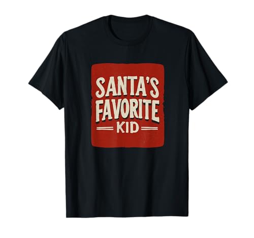Tolle Lieblingsrede des Weihnachtsmanns für Jungen und Mädchen T-Shirt Tolle Lieblingsrede des Weihnachtsmanns für Jungen und Mädchen T-Shirt von Santa's Favorite Kid Outfit