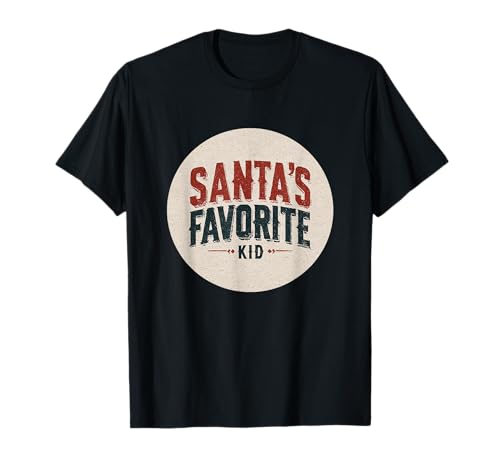 Tolles Weihnachtsmann-Kostüm für Kinder T-Shirt Tolles Weihnachtsmann-Kostüm für Kinder T-Shirt von Santa's Favorite Kid Outfit