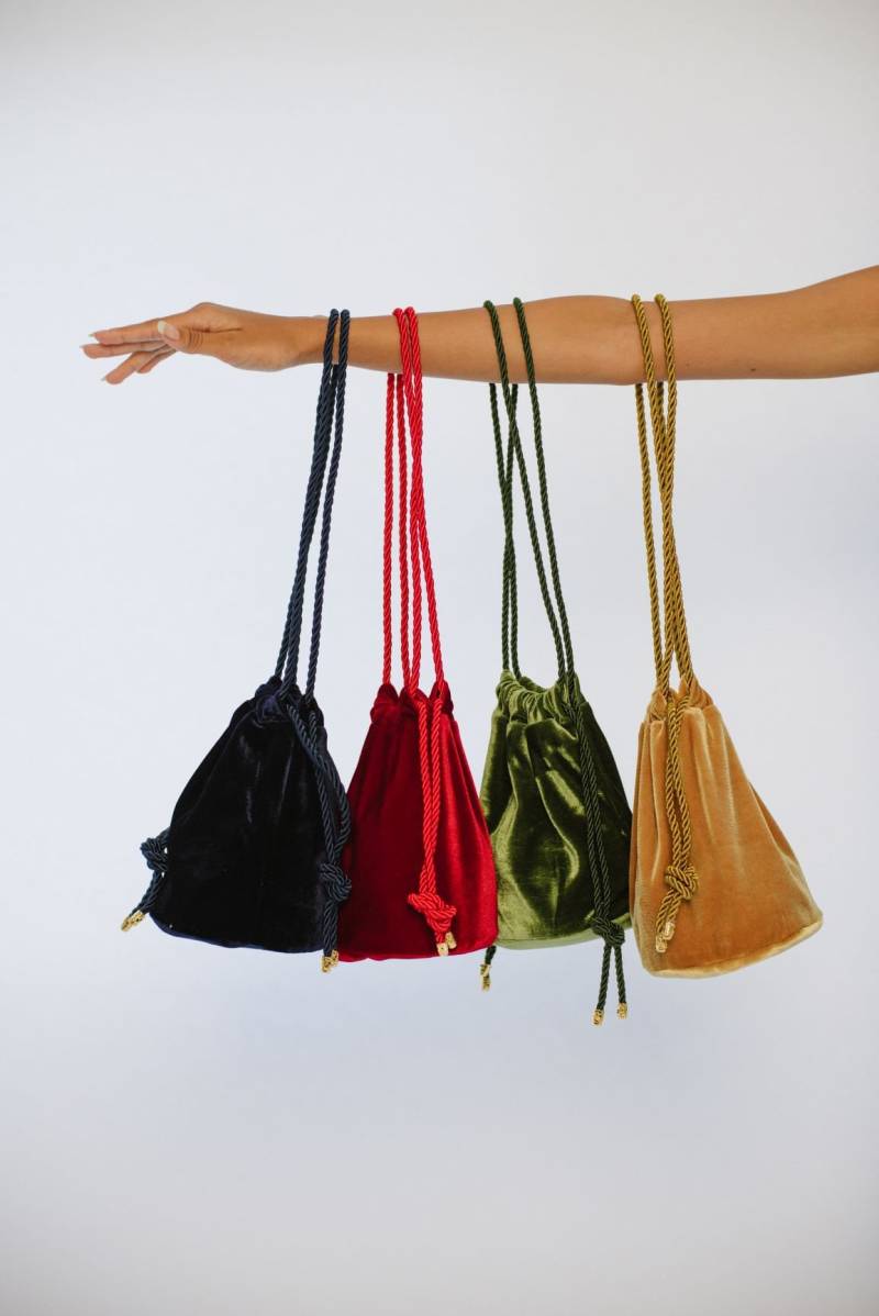 Zauberbeutel Aus Samt Mit Kordelzug Vintage-Inspiriert, Geldbörse Inspiriert von SantaMariaUniverse