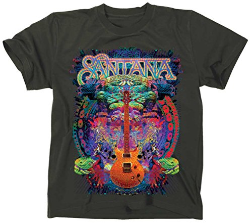Santana - Herrenbewußtseinsseele T-Shirt, Small, Charcoal Santana - Herrenbewußtseinsseele T-Shirt, Small, Charcoal von Santana