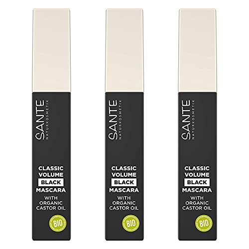 3 x SANTE Naturkosmetik Classic Volume Mascara 01 black Wimperntusche vegan je 8ml 3 x SANTE Naturkosmetik Classic Volume Mascara 01 black Wimperntusche vegan je 8ml von Sante Naturkosmetik