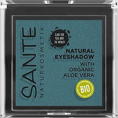 SANTE Naturkosmetik Natural Eyeshadow 03 Nightsky Navy, Lidschatten Matte Farbnuance, Bio-Extrakte, Vegan, 1, 8g von Sante Naturkosmetik