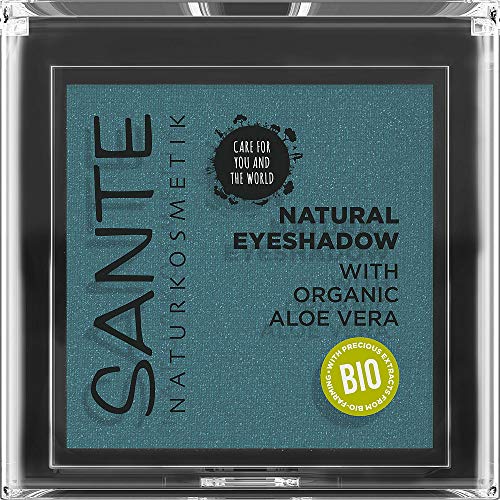 SANTE Naturkosmetik Natural Eyeshadow 03 Nightsky Navy, Lidschatten Matte Farbnuance, Bio-Extrakte, Vegan, 1, 8g von Sante Naturkosmetik