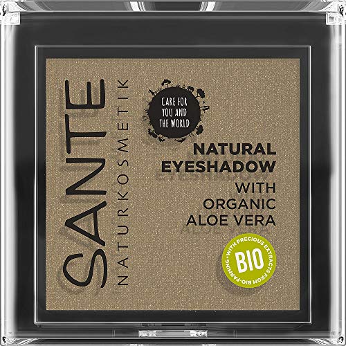 SANTE Naturkosmetik Natural Eyeshadow 04 Tawny Taupe, Lidschatten Matte Farbnuance, Bio-Extrakte, Vegan, 1, 8g von Sante Naturkosmetik