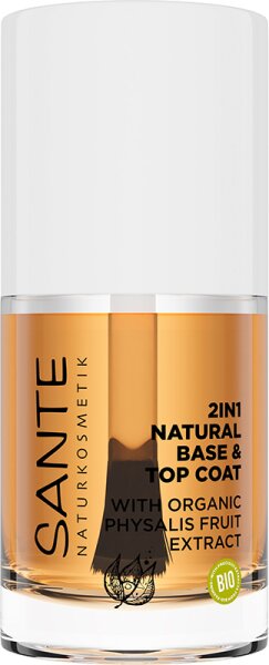 Sante 2in1 Natural Base & Top Coat Nagellack 10ml von Sante
