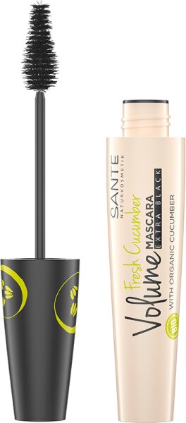 Sante Fresh Cucumber Volume Mascara Extra Black Mascara 12ml von Sante