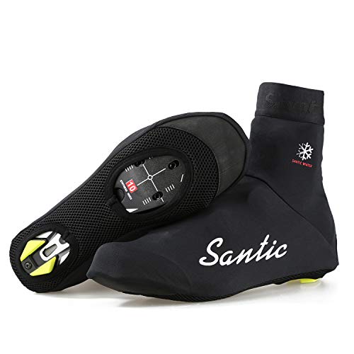 Santic Fahrrad Überschuhe Thermo Radüberschuhe Winter Überschuhe MTB ohne Fleece L von Santic