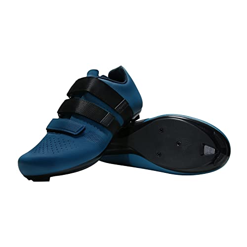 Santic Fahrradschuhe Herren Rennrad Fahrradschuhe Radschuhe Radsportschuhe Blau EU 41 von Santic