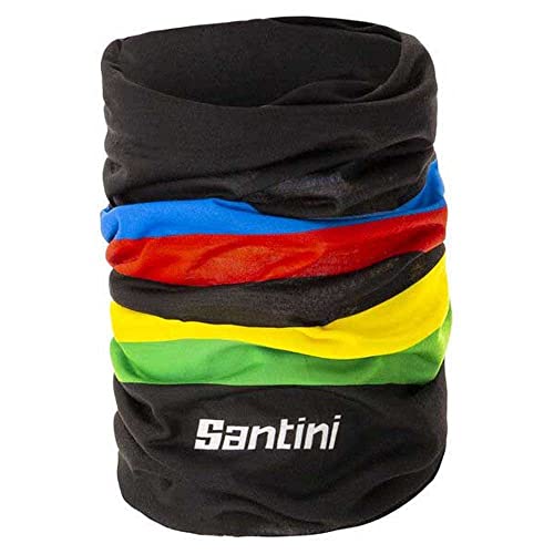 Rainbow Neck Warmer - Uci Official - Größe UNI von Santini