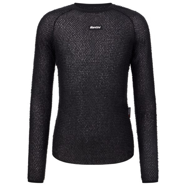 Santini - Alpha Long-Sleeve Baselayer - Radunterhemd Gr XS schwarz von Santini