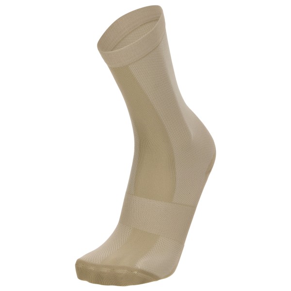 Santini - Cycling High Socks Q-Skin Puro - Radsocken Gr 40-43 - M/L beige von Santini
