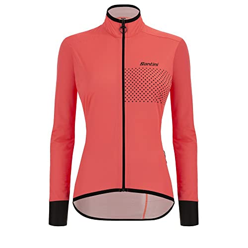 Santini Damen Guard Nimbus-Giubbino Da Donna Tascabile Antipioggia Jacke, Gn, M von Santini