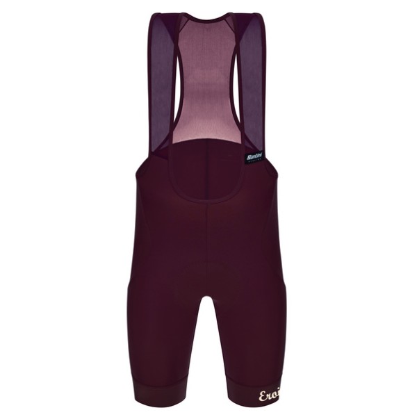 Santini - Eroica Vigna Bib Shorts - Radhose Gr S lila von Santini