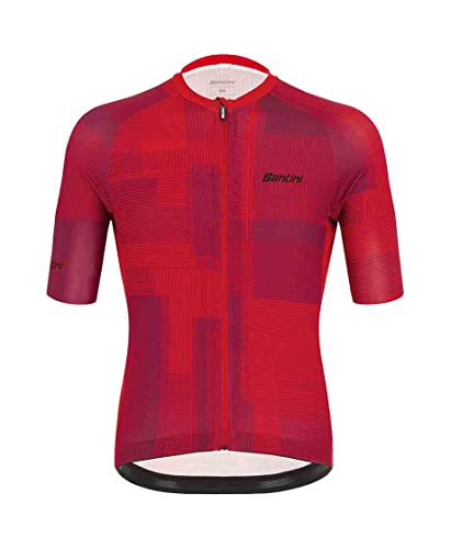 Santini Karma Kinetic Kurzarm-Trikot Herren rot von Santini