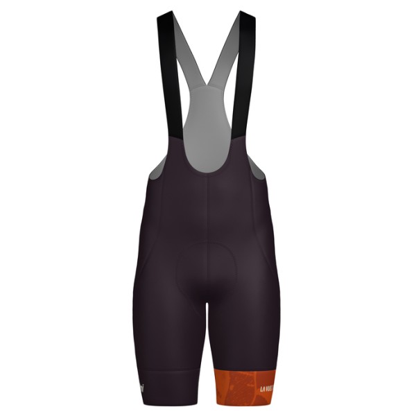 Santini - La Vuelta 90 Years Bib Shorts - Radhose Gr L grau von Santini
