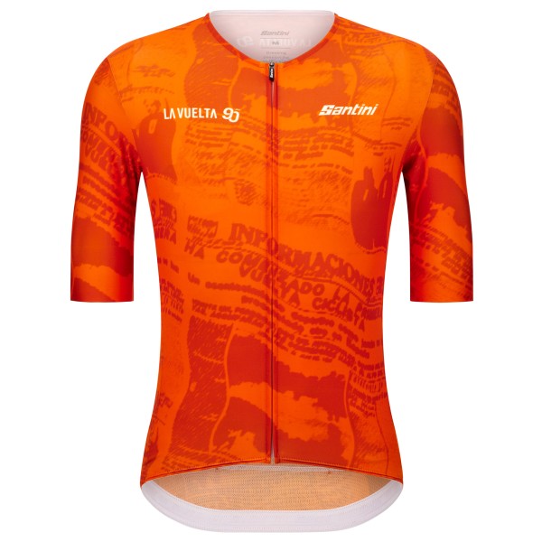 Santini - La Vuelta 90 Years Jersey - Radtrikot Gr L rot von Santini