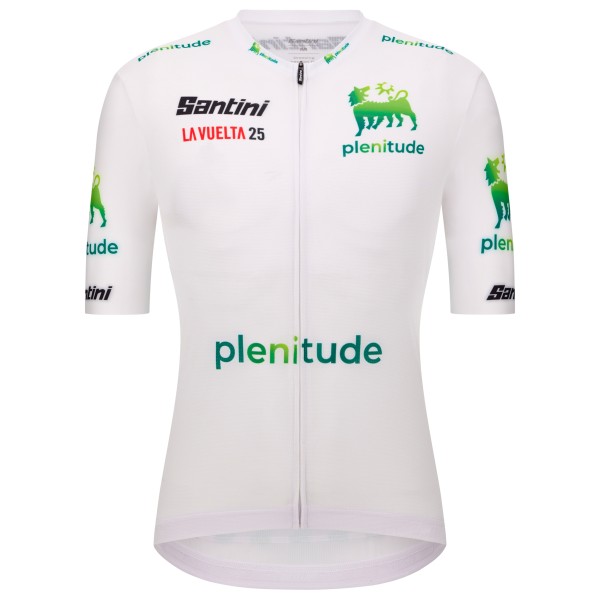Santini - La Vuelta White Jersey - Radtrikot Gr L weiß von Santini