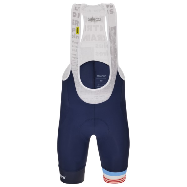 Santini - MJ Bibshorts M.Ventoux w/Git - Radhose Gr L blau von Santini