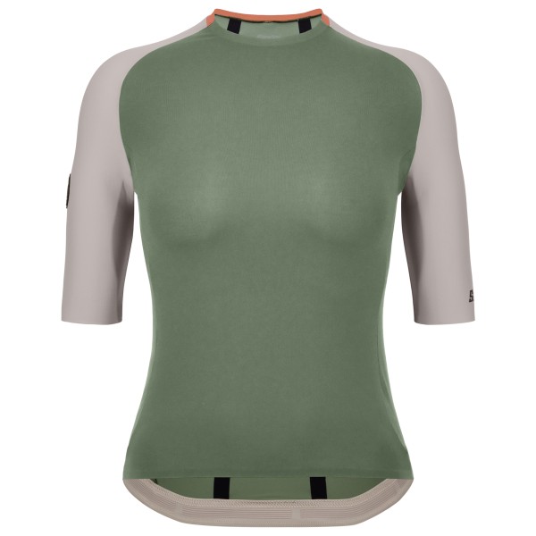 Santini - Pelle Stelth Fir Slip-On Jersey - Radtrikot Gr XL oliv von Santini