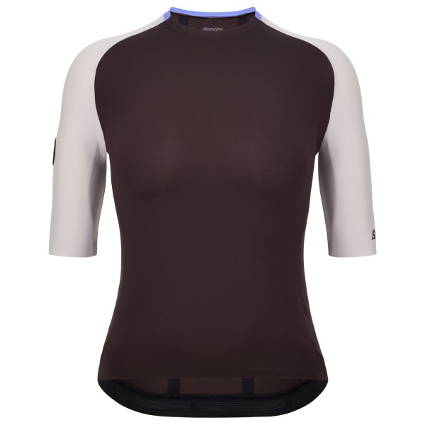 Santini - Pelle Stelth Fir Slip-On Jersey - Radtrikot Gr XXL grau von Santini