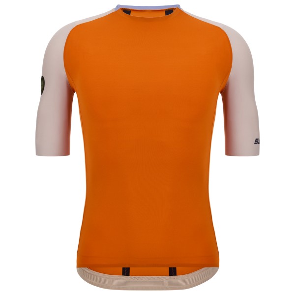 Santini - Pelle Stelth Fir Slip-On Jersey - Radtrikot Gr XXL orange von Santini