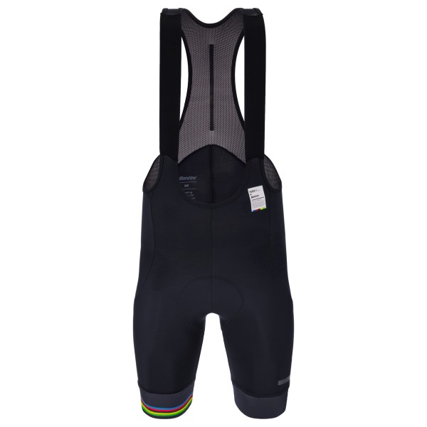Santini - UCI Official World Champion Bib Shorts - Radhose Gr XS schwarz von Santini