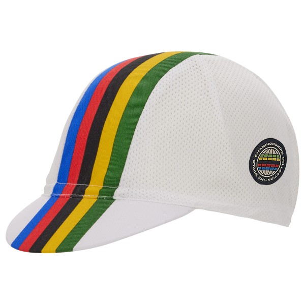 Santini - UCI World Champion Cycling Cap - Radmütze Gr One Size grau von Santini