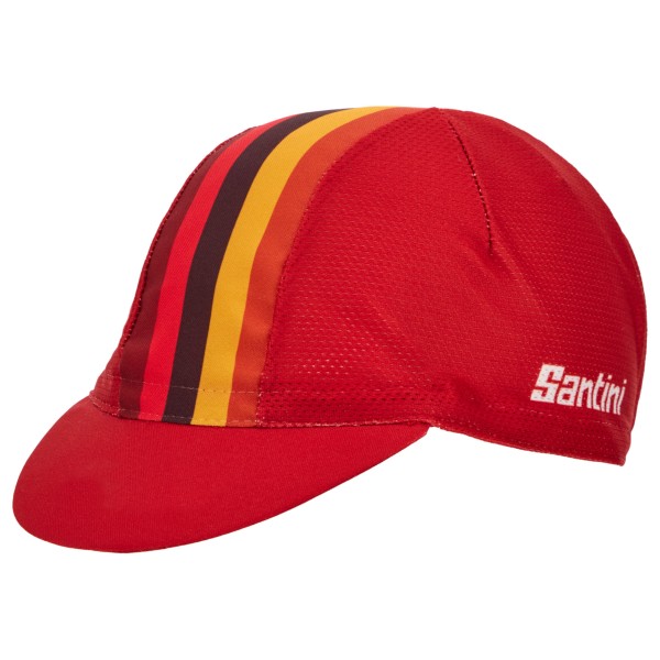 Santini - UCI World Champion Cycling Cap - Radmütze Gr One Size rot von Santini