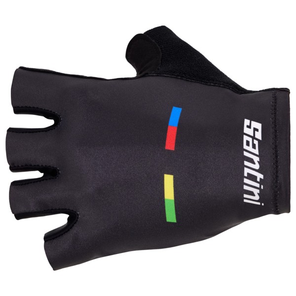 Santini - UCI World Champion Gloves - Handschuhe Gr S grau von Santini