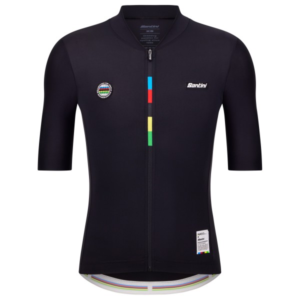 Santini - UCI World Champion Jersey Mondo - Radtrikot Gr XL blau von Santini