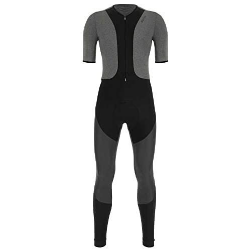 Santini Vega Grido Trägerhose mit C3 Sitzpolster Herren schwarz/grau Größe S 2020 von Santini