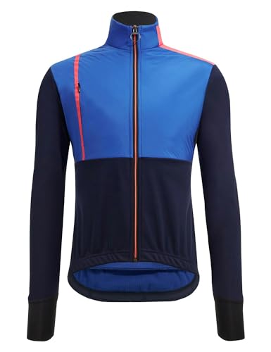 Santini Winterjacke Vega Absolute, Blu, M von Santini