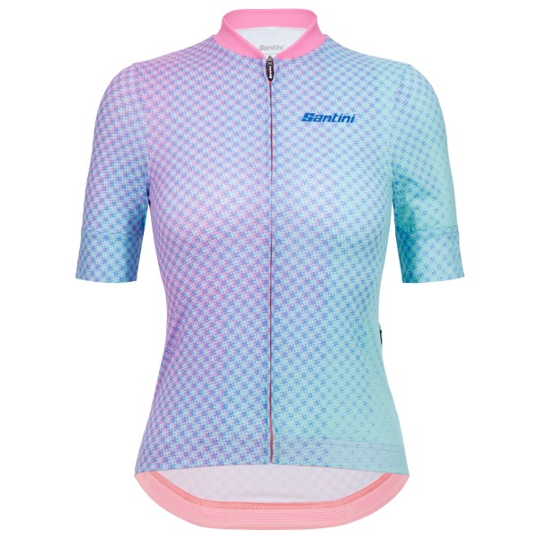 Santini - Women's Paws Forma S/S - Radtrikot Gr L lila/blau von Santini