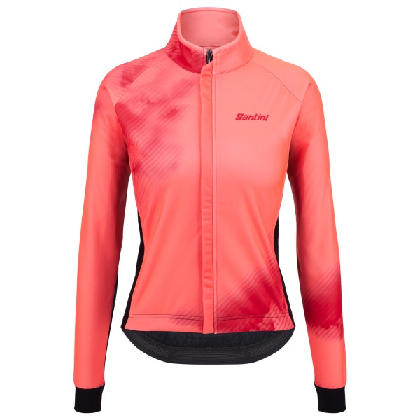 Santini - Women's Pure Dye Winter Ready Cycling Jacket - Fahrradjacke Gr M rot von Santini