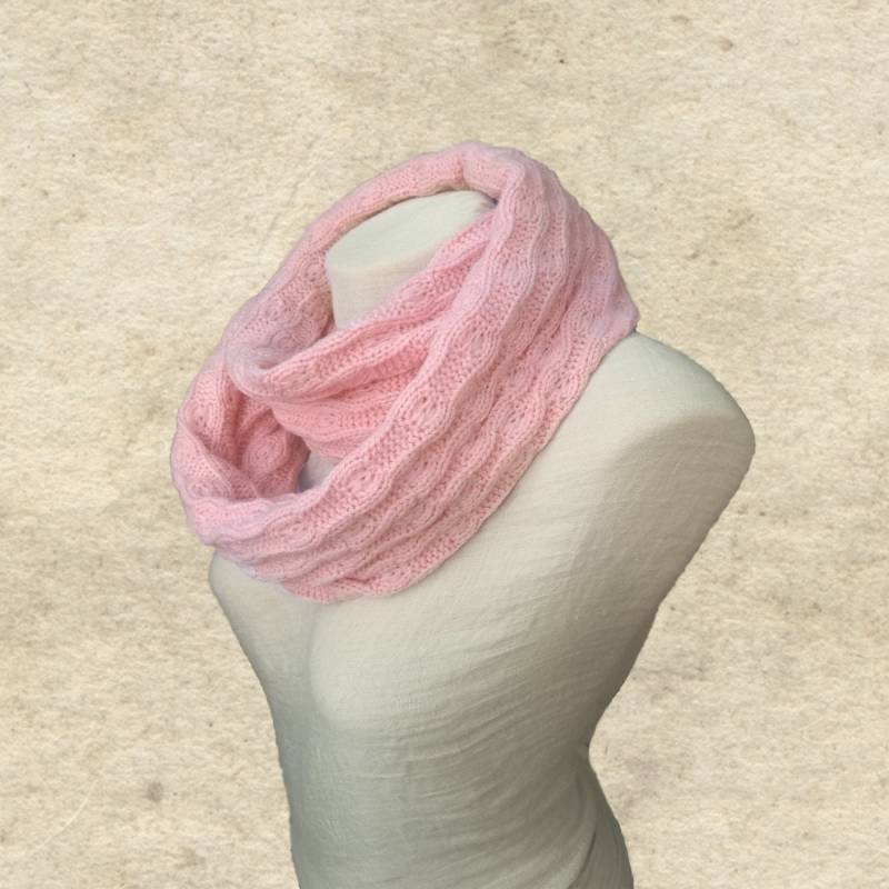 Schlupfschal Aus Wollgemisch Winter Circle Cowl von SantiniStudio