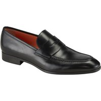 Santoni Penny Loafer aus Glattleder von Santoni