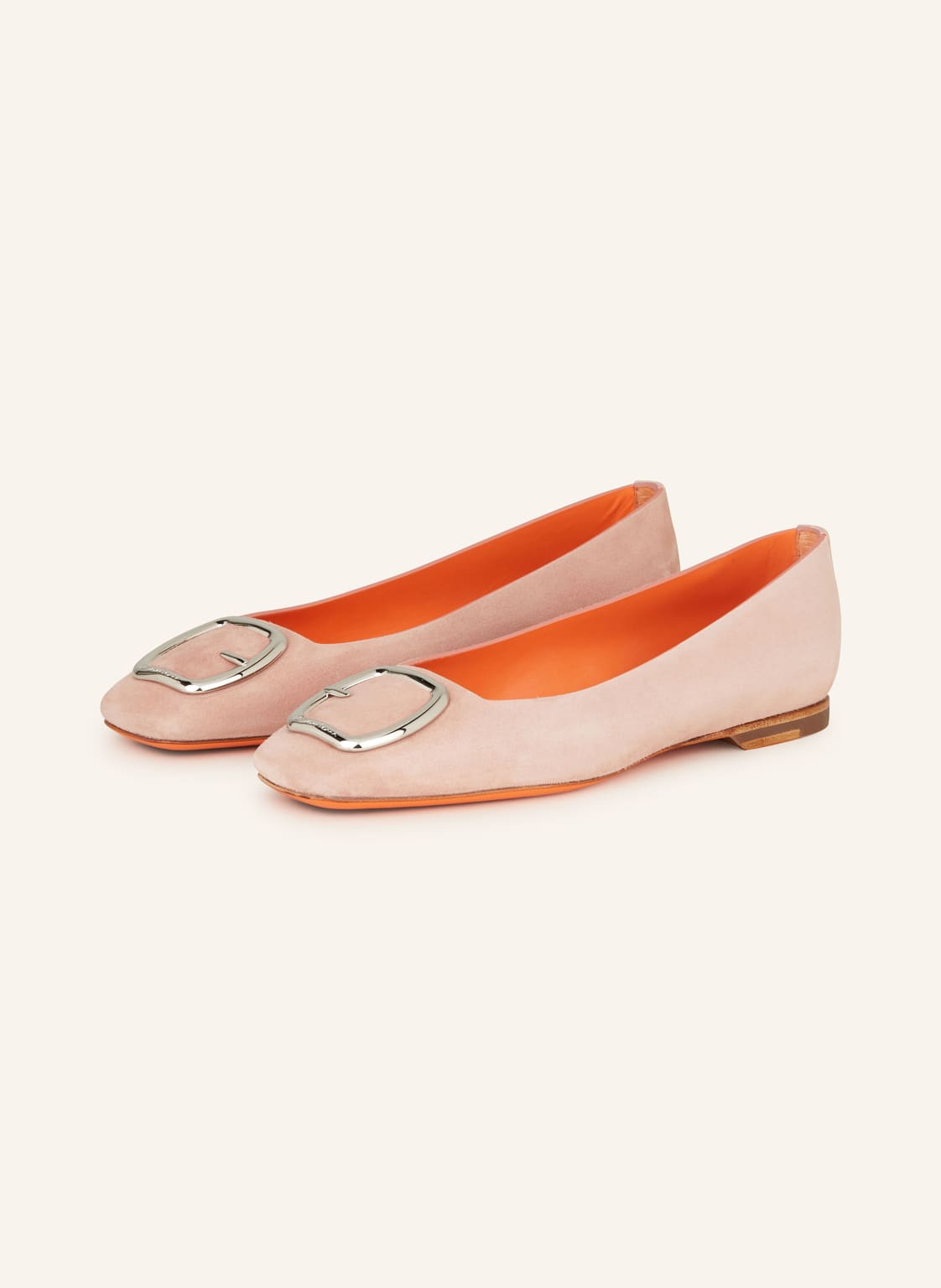 Santoni Ballerinas Hassiebal rosa von Santoni