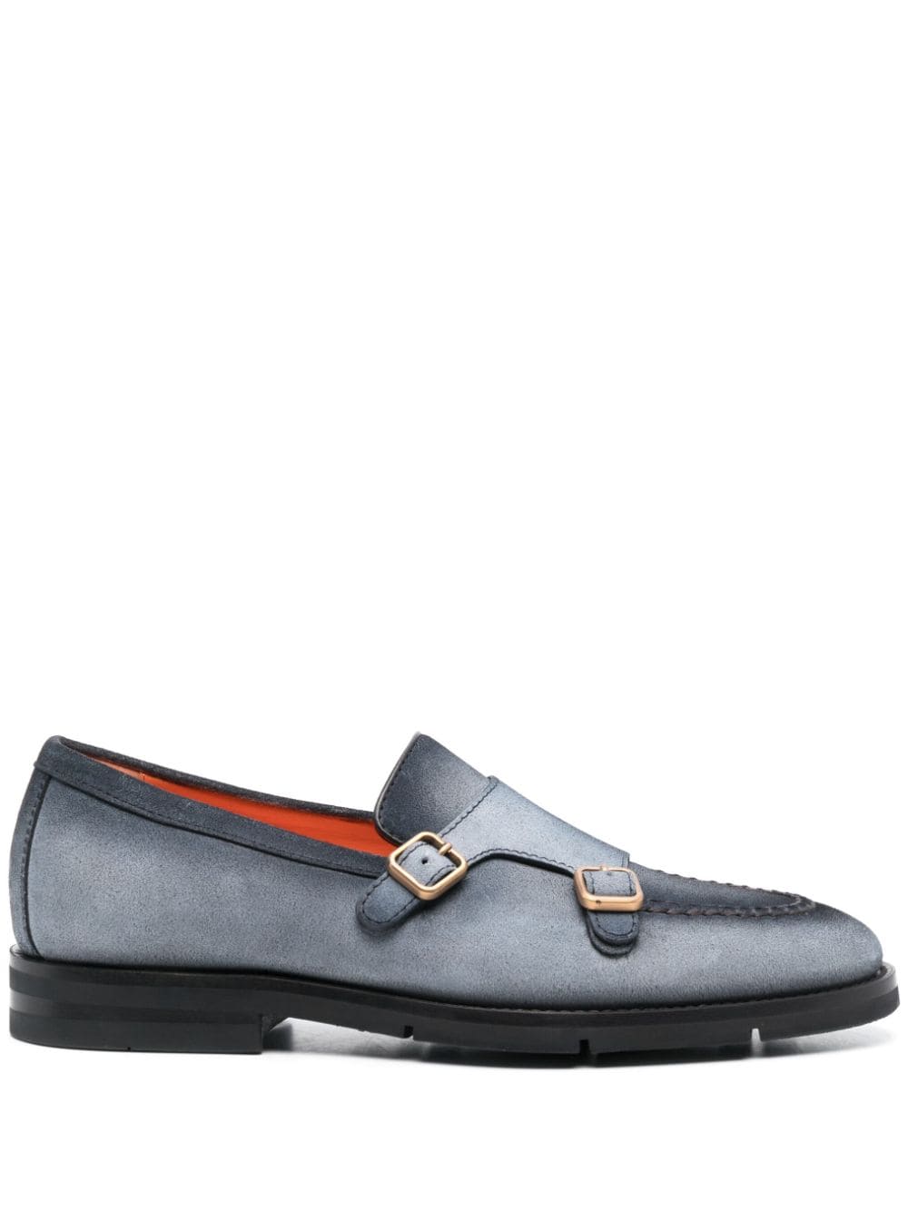 Santoni Dong Monk-Schuhe mit Farbverlauf - Blau von Santoni