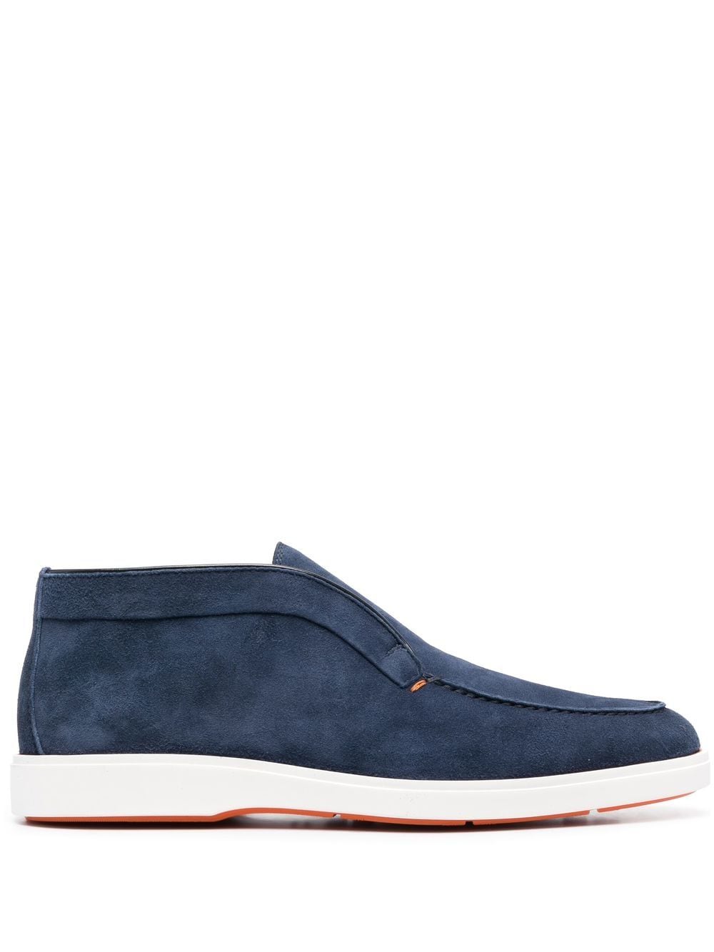 Santoni Dragon Wildlederschuhe - Blau von Santoni